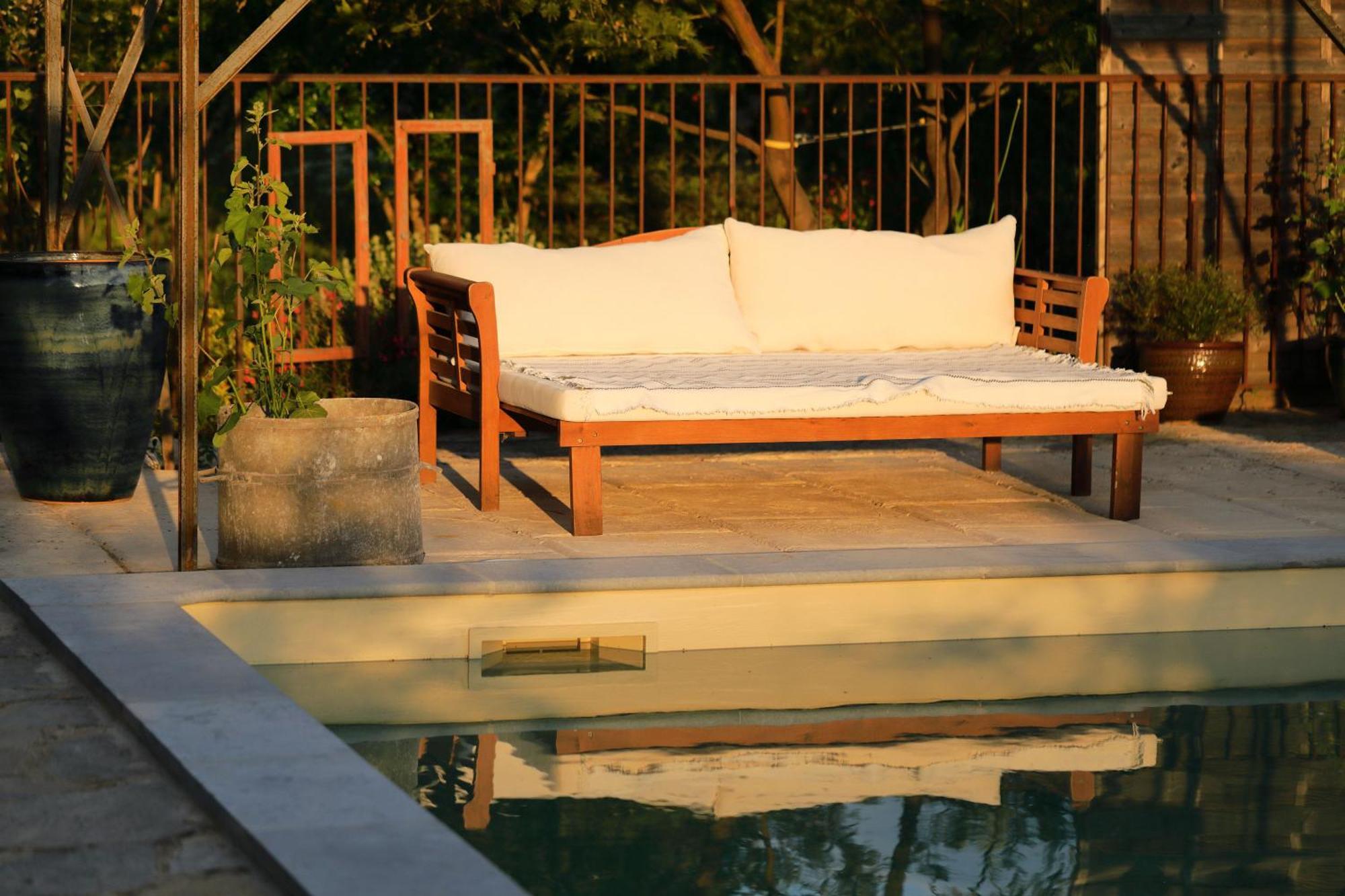 La Gourmandine Hotel Courry Bagian luar foto